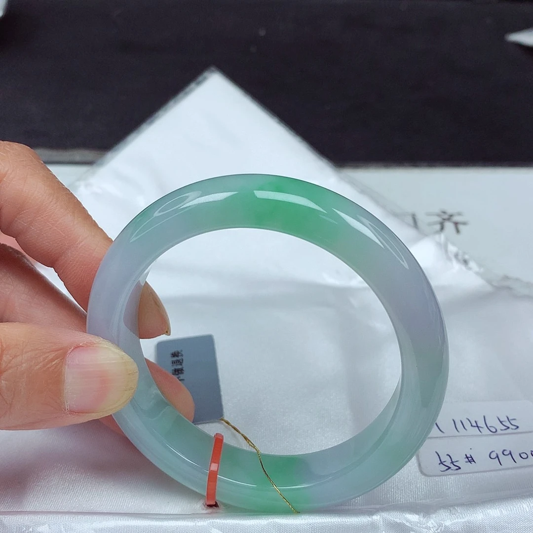 未镶嵌手镯翡翠55圈4655