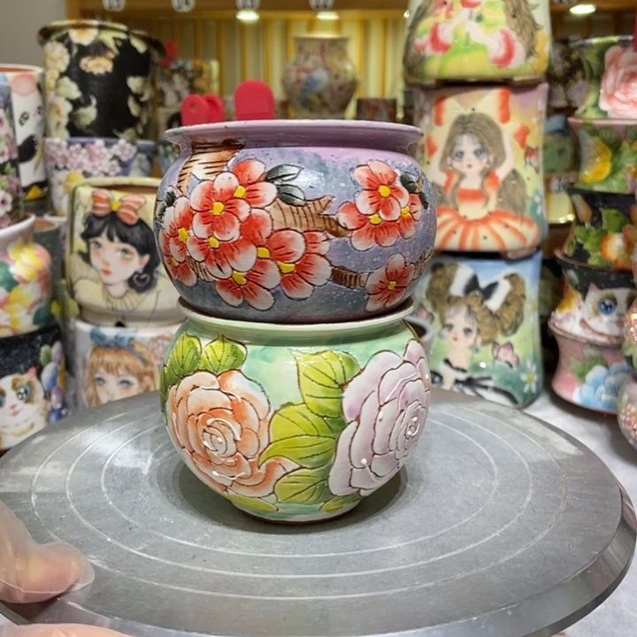 景德镇艺术手绘作品