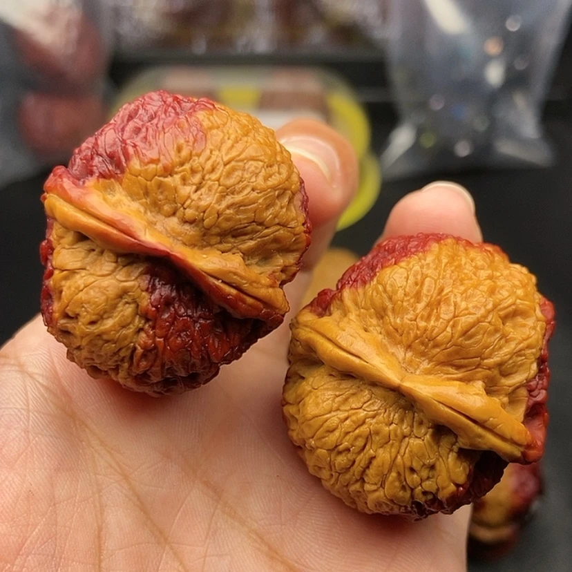 【闪购商品】把件文玩核桃38尺蛇皮球