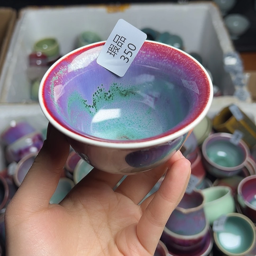 陶摆件窑口自销原矿钧瓷