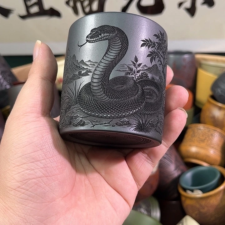 茶杯紫砂全手工紫砂主人杯