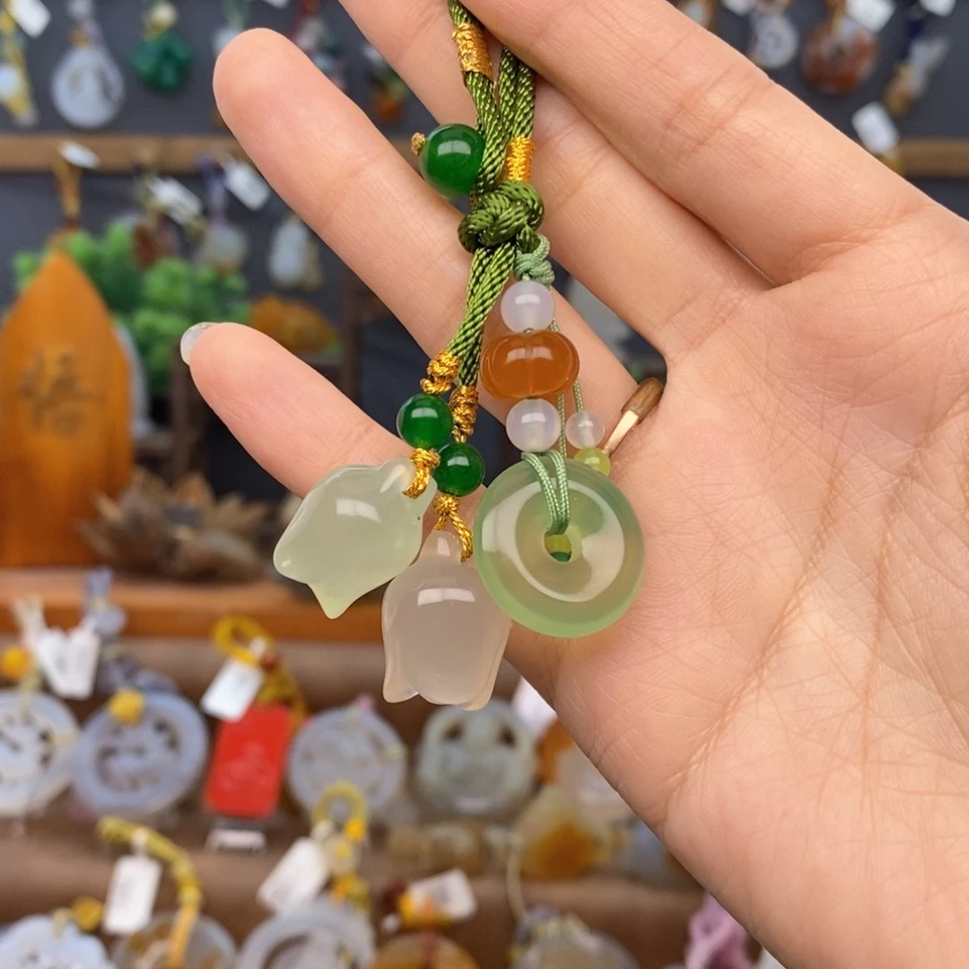 玛瑙/玉髓车挂未镶嵌6666666
