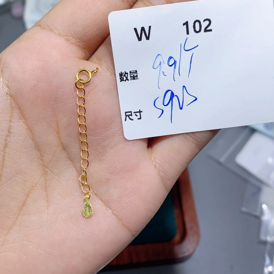 银S925镶嵌颈饰水晶W102
