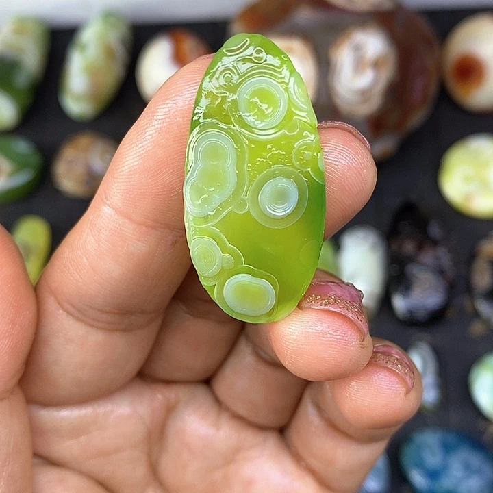花眼玛瑙奇石饰品