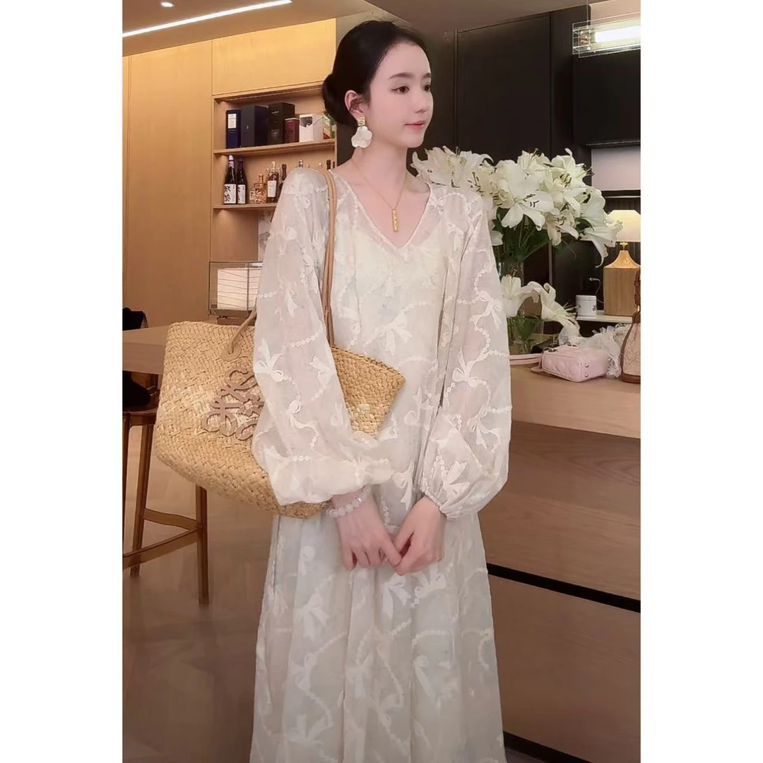 Zwinnie/詹维尼【蝴蝶结】连衣裙 GYS202516