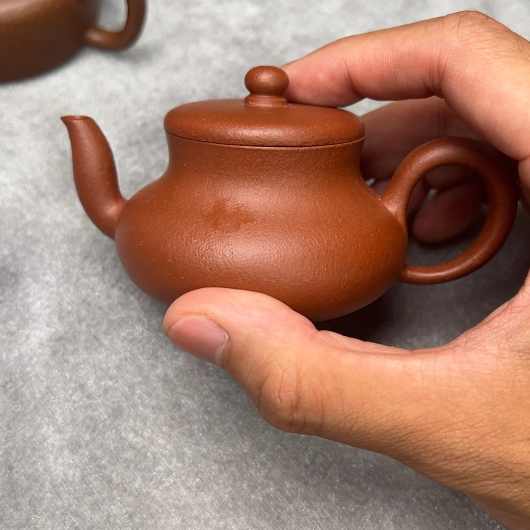 茶壶紫砂红降坡君德