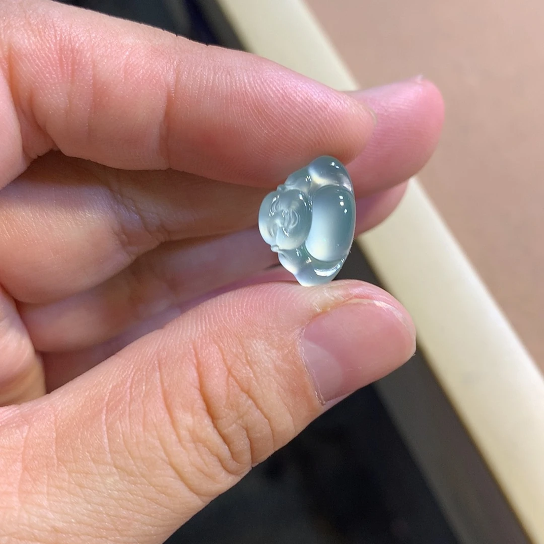 定制翡翠未镶嵌佛公