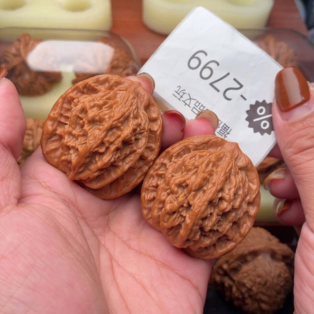 把件文玩核桃42老树虎头