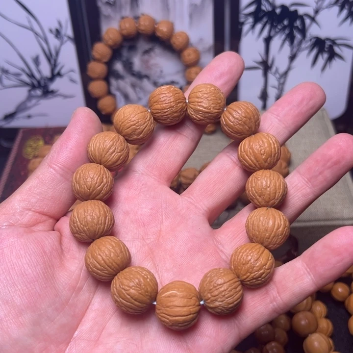 猴头核桃手串风雨