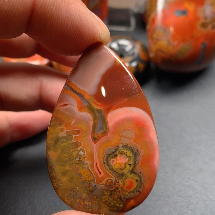 玛瑙/玉髓颈饰未镶嵌逍****7