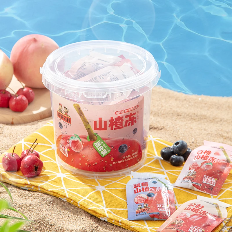 沂蒙公社山楂冻500g独立包装3种果味混合装