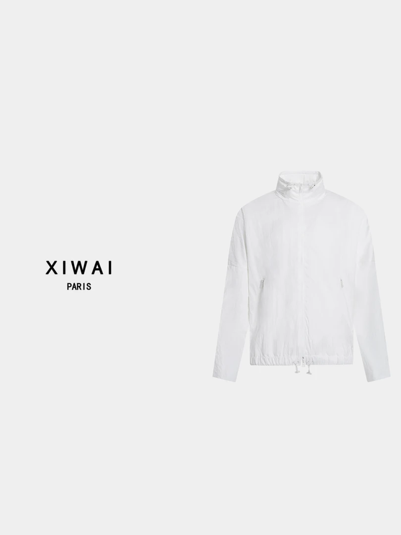 高级男装 春夏新品25s男士休闲商务舒适经典立领款夹克外套 0686