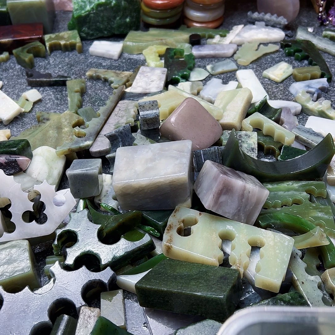 和田玉（糖玉）珠宝半成品未镶嵌