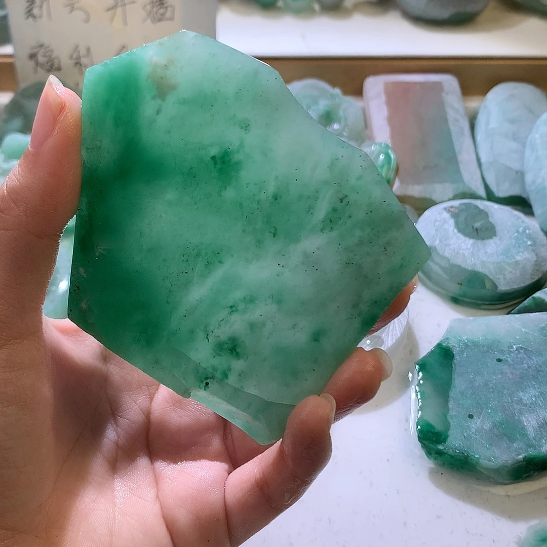 石英质玉未镶嵌珠宝半成品