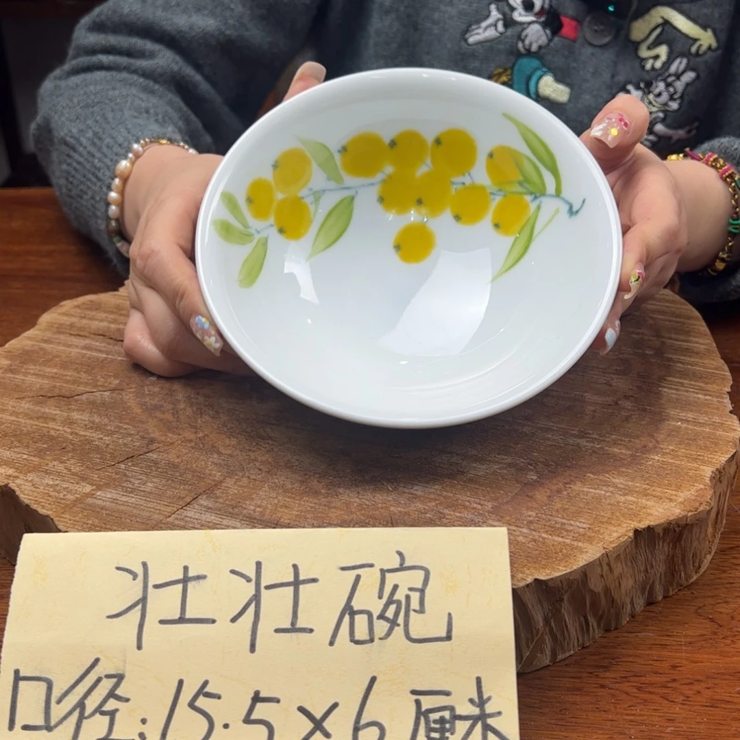 瓷片景德镇陶瓷手工手绘制作