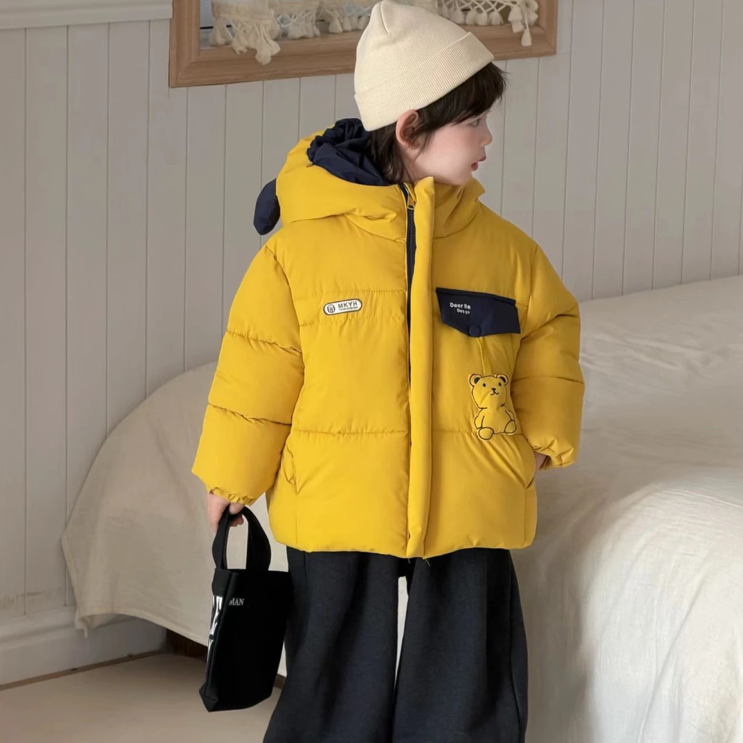 E家立体小熊棉服