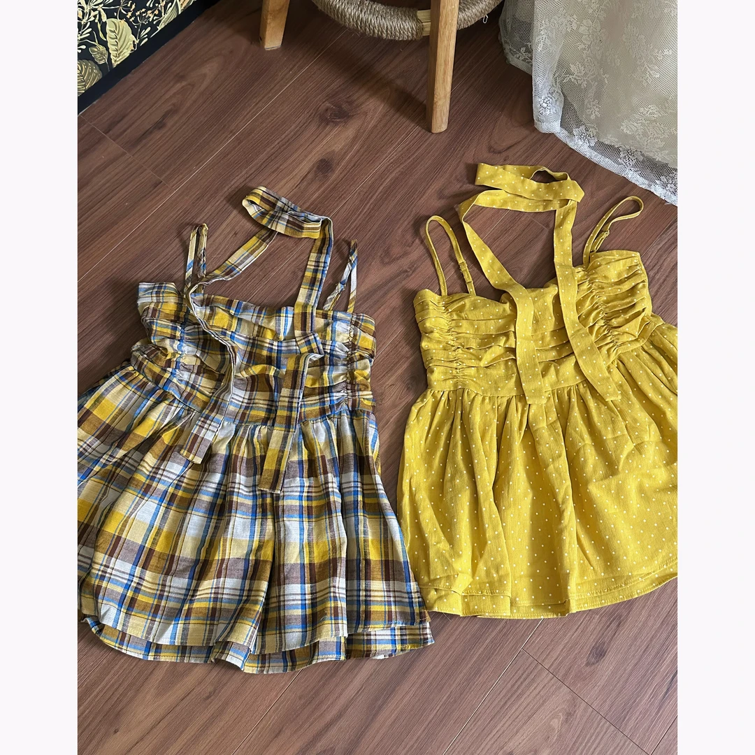 少女风吊带百搭带绑带背心夏季背带夏装通勤吊带衫