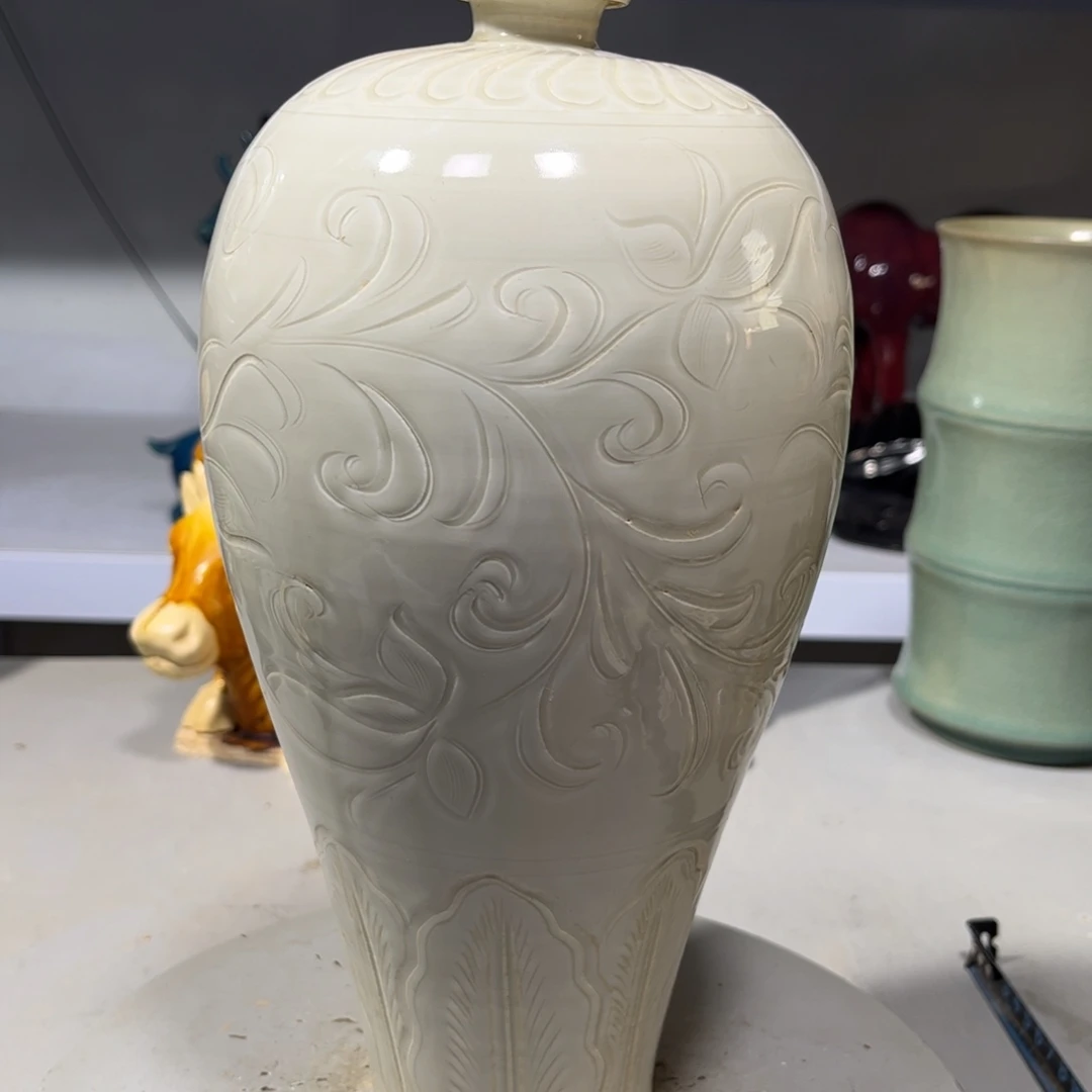 瓶定窑瓷器品相完美