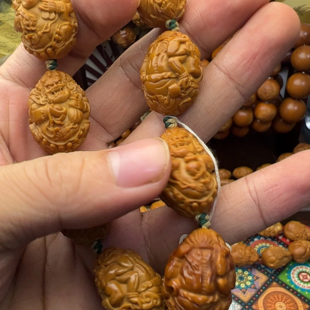 手串/手链橄榄核2.0裂纹肌肉大黑天