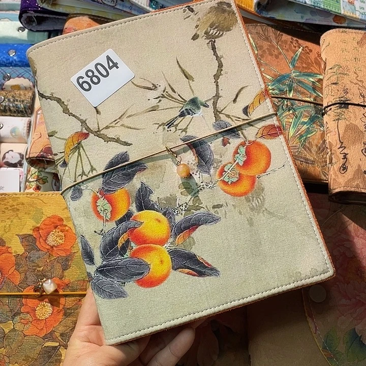 织绣A5 活页不加纸6804