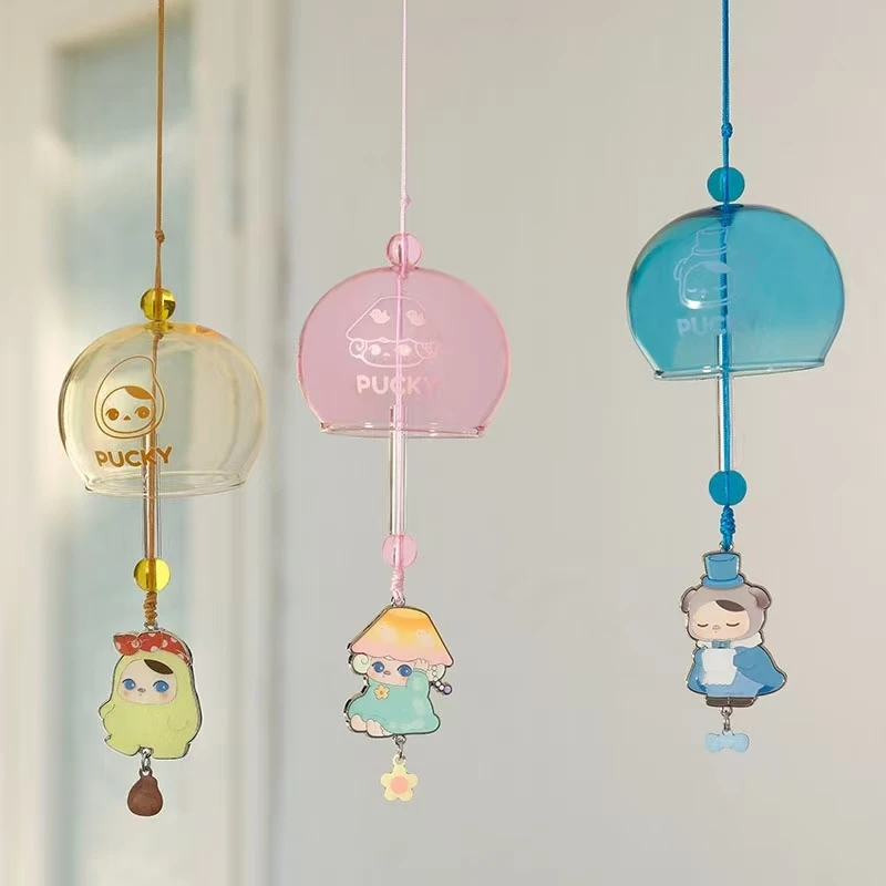 泡泡玛特 PUCKY精灵宅家时光系列-盲盒风铃挂饰