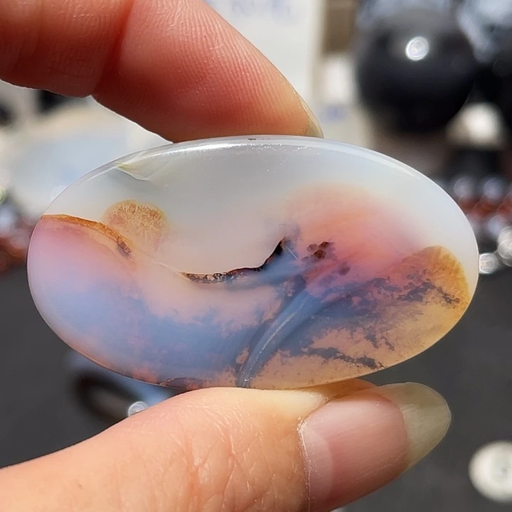 玛瑙/玉髓未镶嵌吊坠(不含链)