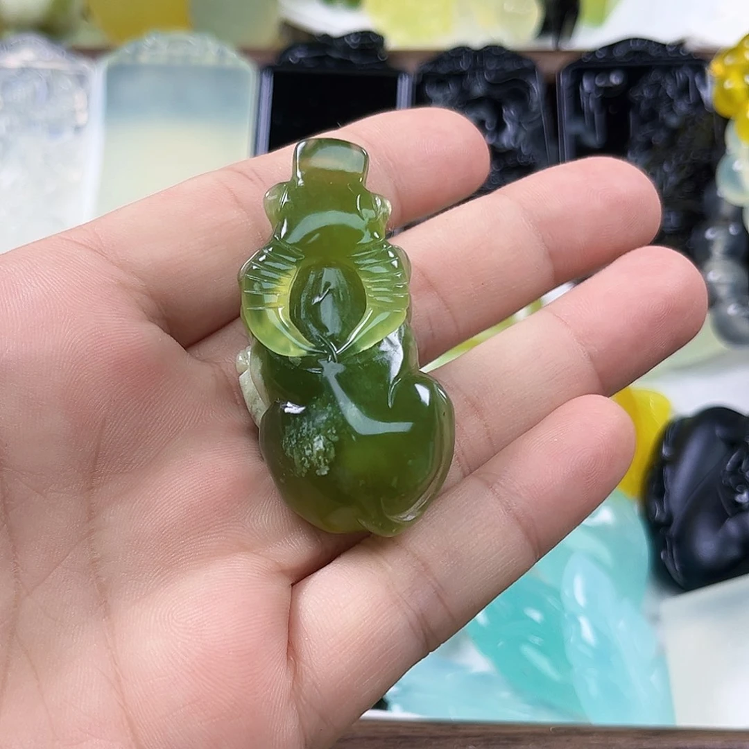 未镶嵌岫玉吊坠(不含链)将**命