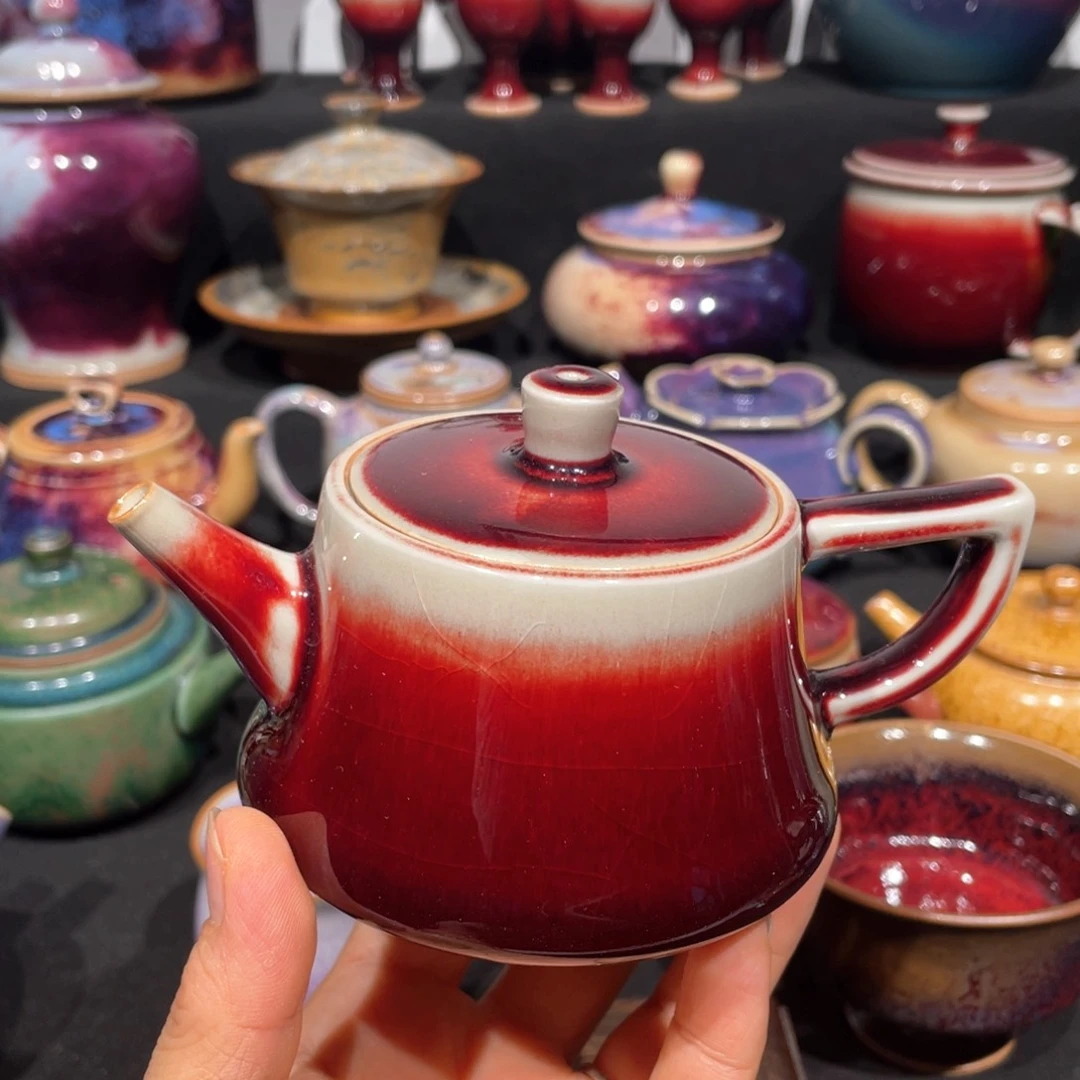 中国神后钧瓷茶器