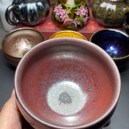 茶盏建盏主人杯茶壶盖碗品茗杯