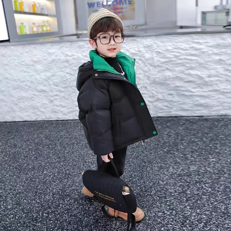 3号301-350极寒时尚加厚儿童羽绒服