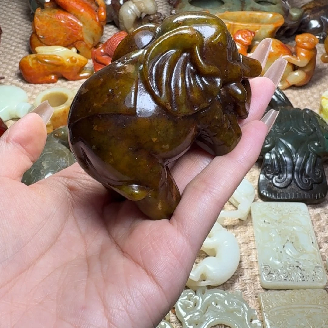 白玉菩提吊坠挂件