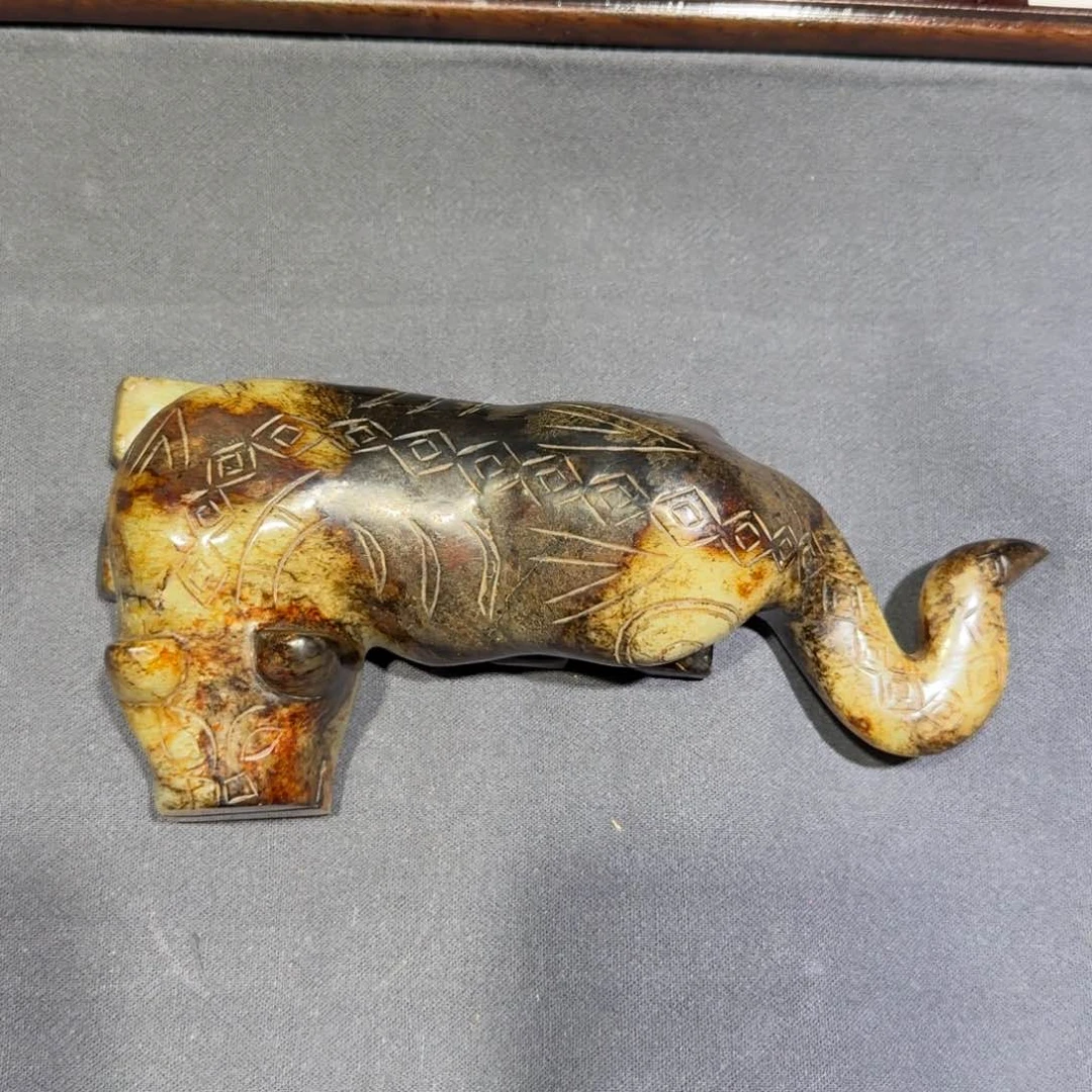 和田玉挂件未镶嵌宁*杉