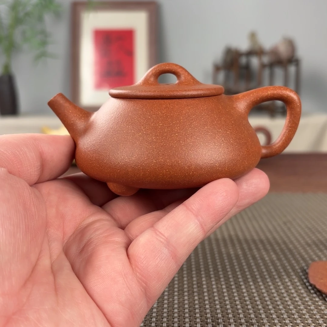 紫砂茶壶黄龙山原矿紫砂壶