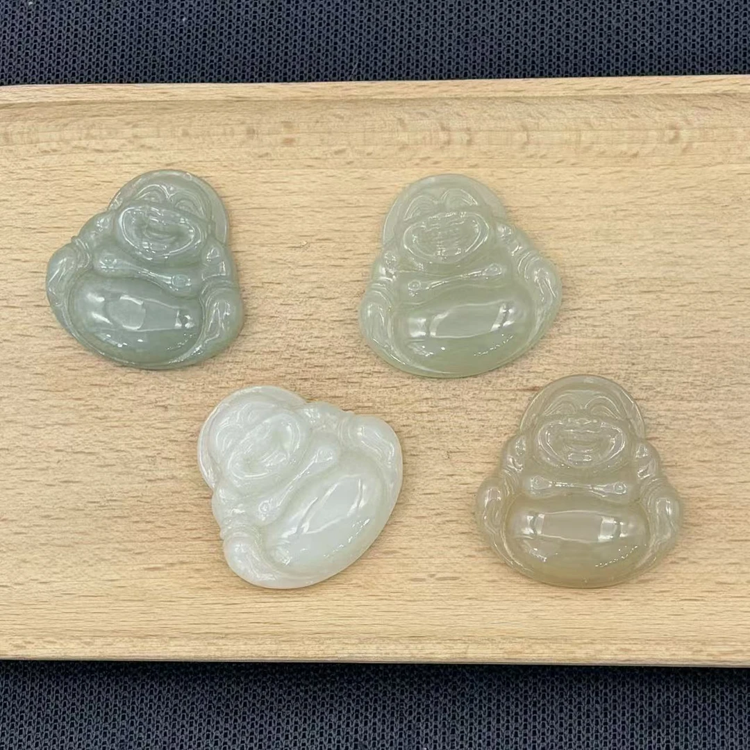 老卢珠宝和田玉佛公吊坠微瑕款多样性发货其一