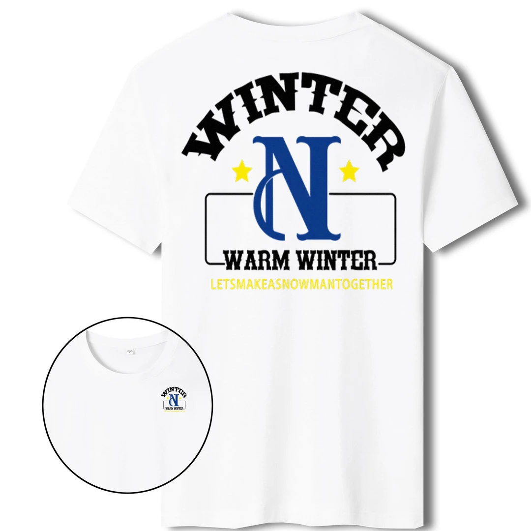 圆领短袖t恤男宽松运动夏季简约日系休闲复古纯棉情侣半袖体恤