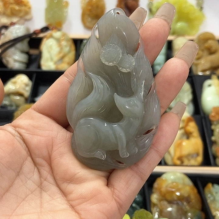 蛇纹石玉挂件未镶嵌用****1