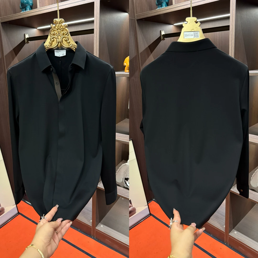 「星漓轻奢出品」6086/XINGLI/2025/高端欧货翻领长袖衬衫