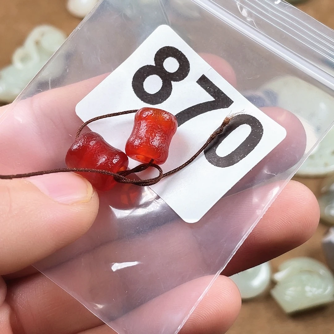 玛瑙/玉髓合金颈饰