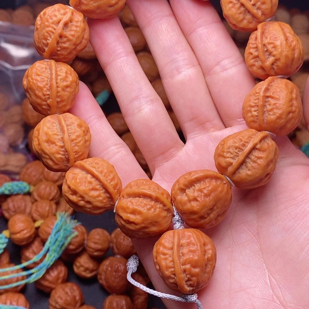 【闪购商品】文玩核桃吊坠江**纳官帽23