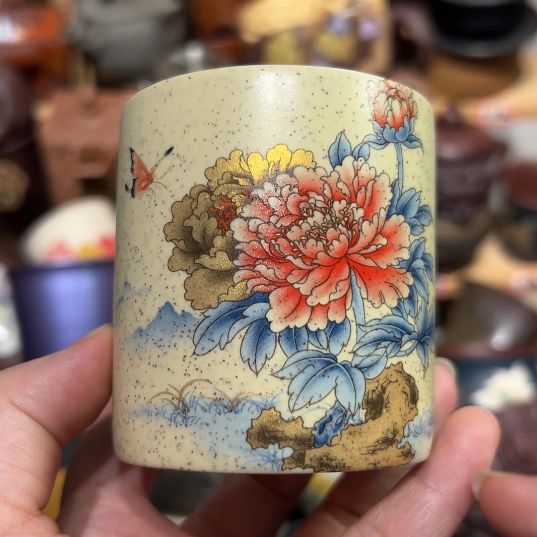 茶杯紫砂宜兴紫砂主人杯