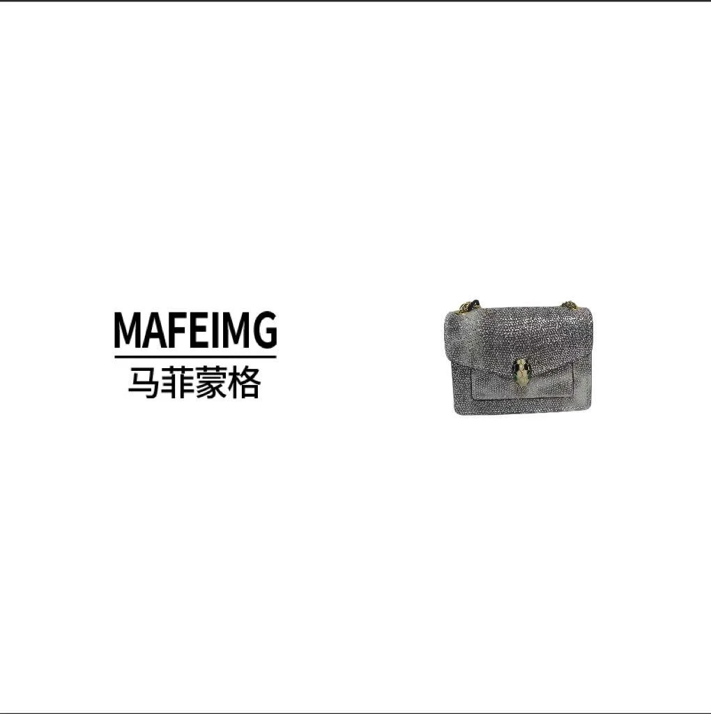 MAFEIMG 2025上新蟒皮链条包小费包30473