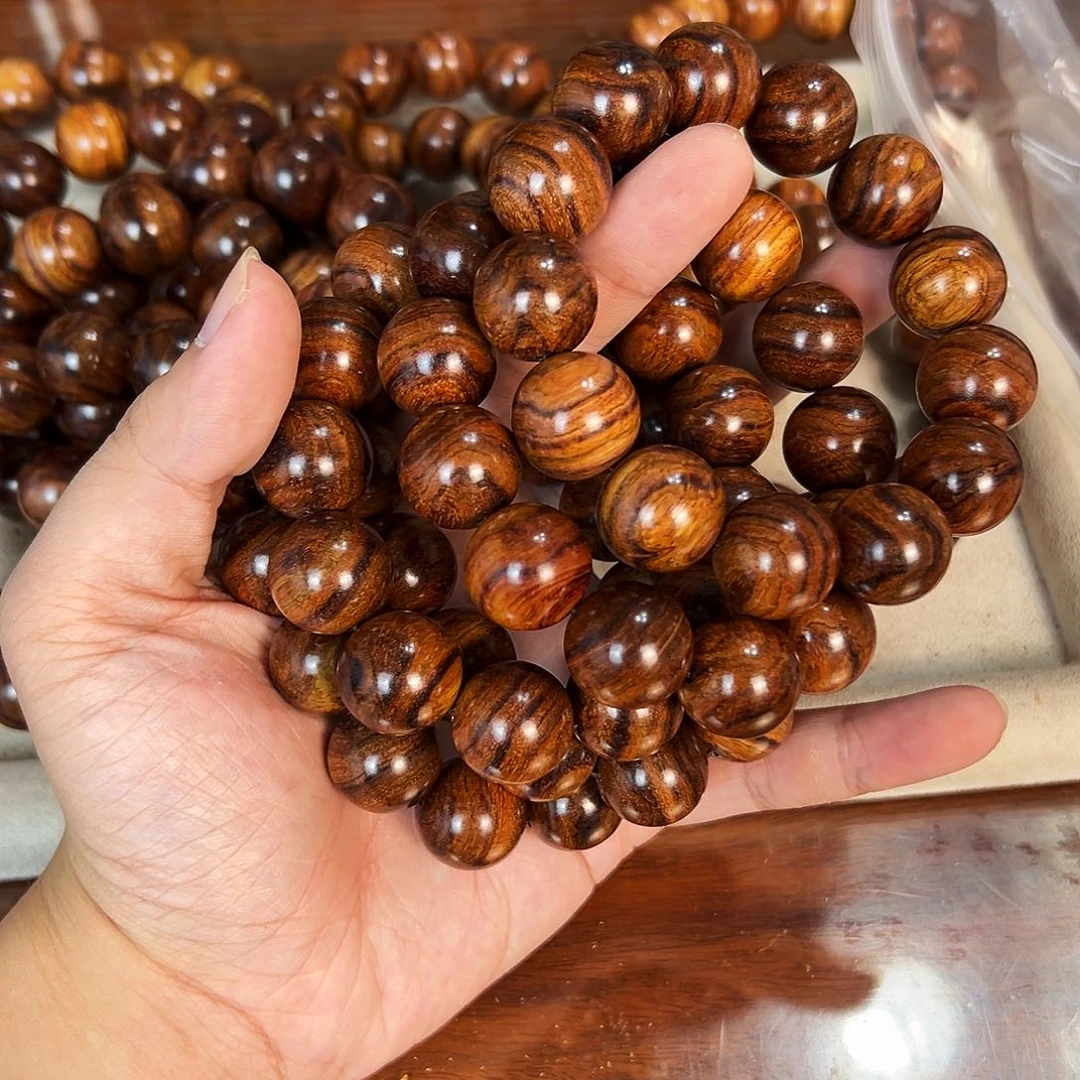 黄花梨/降香黄檀手串/手链18mm圆珠