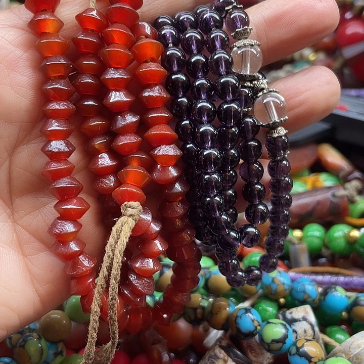 辰***晨玛瑙/玉髓未镶嵌颈饰