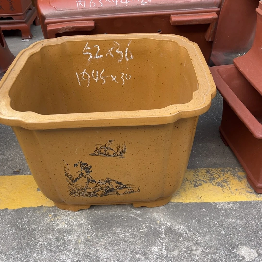 紫砂花盆盆景艺术