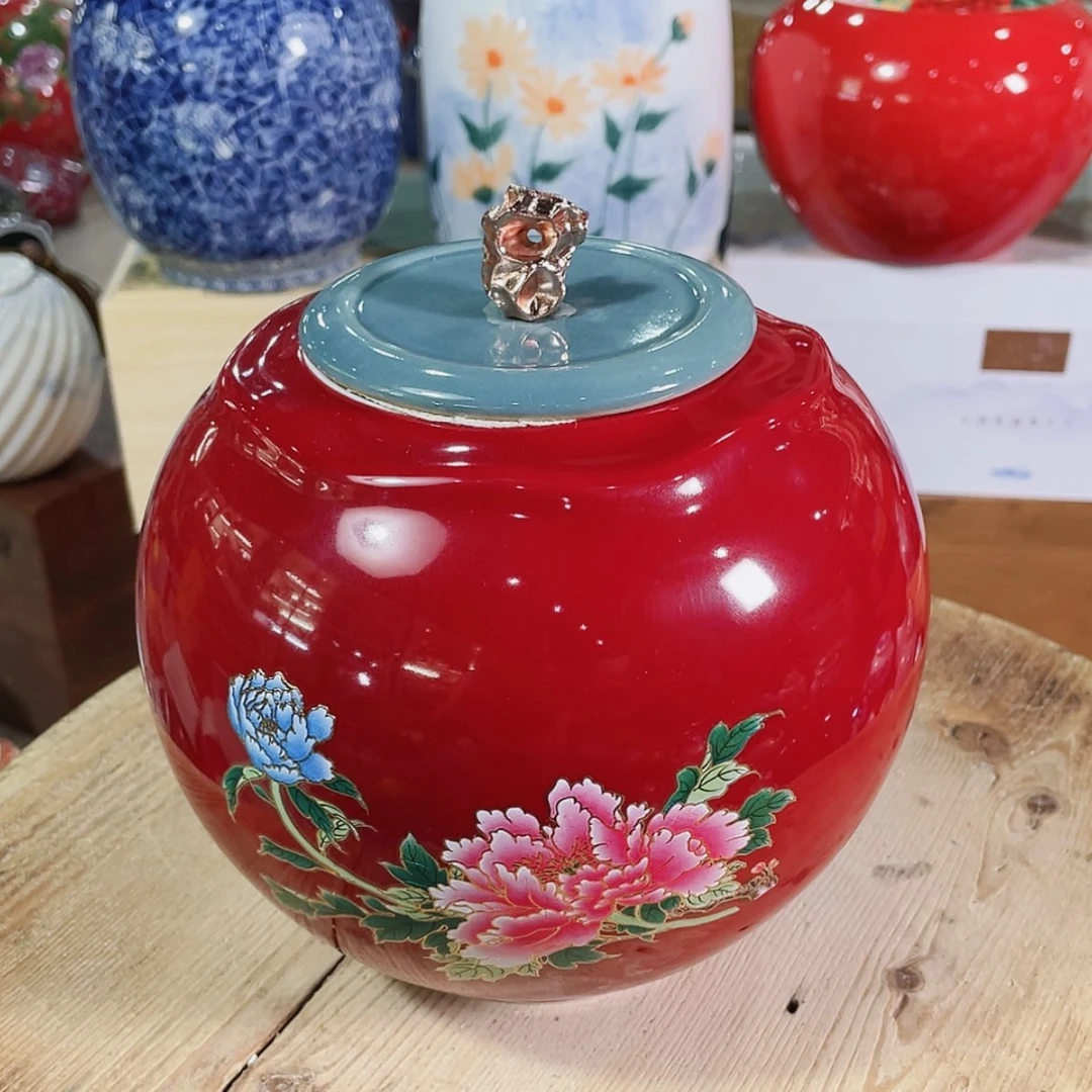 【闪购商品】罐陶瓷茶叶罐密封罐