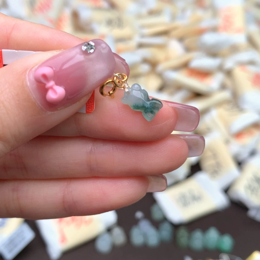 【闪购商品】翡翠挂件银S925镶嵌一