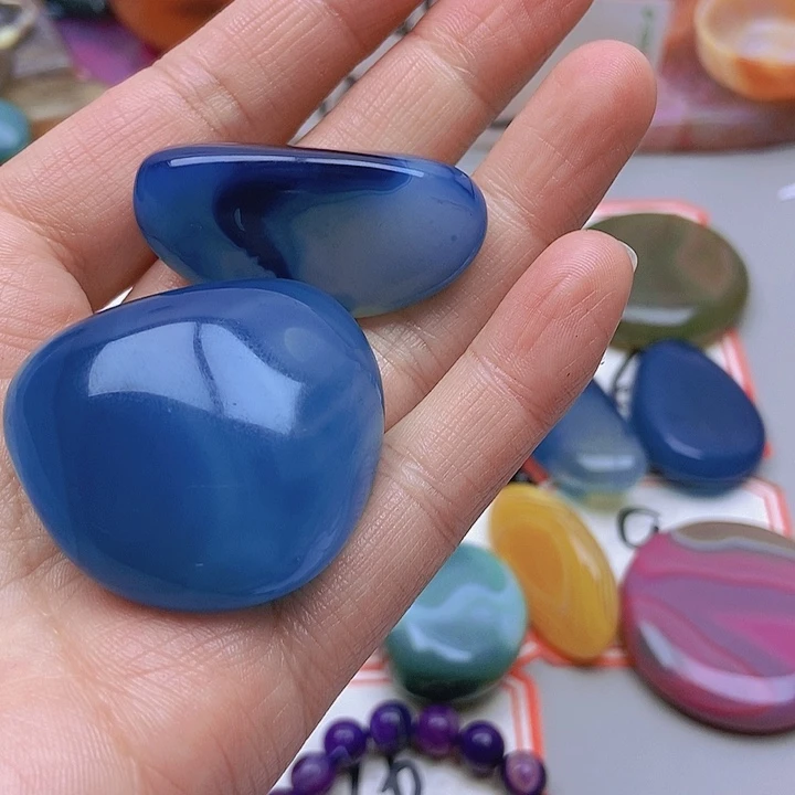 【闪购商品】玛瑙/玉髓珠宝半成品未镶嵌浅*