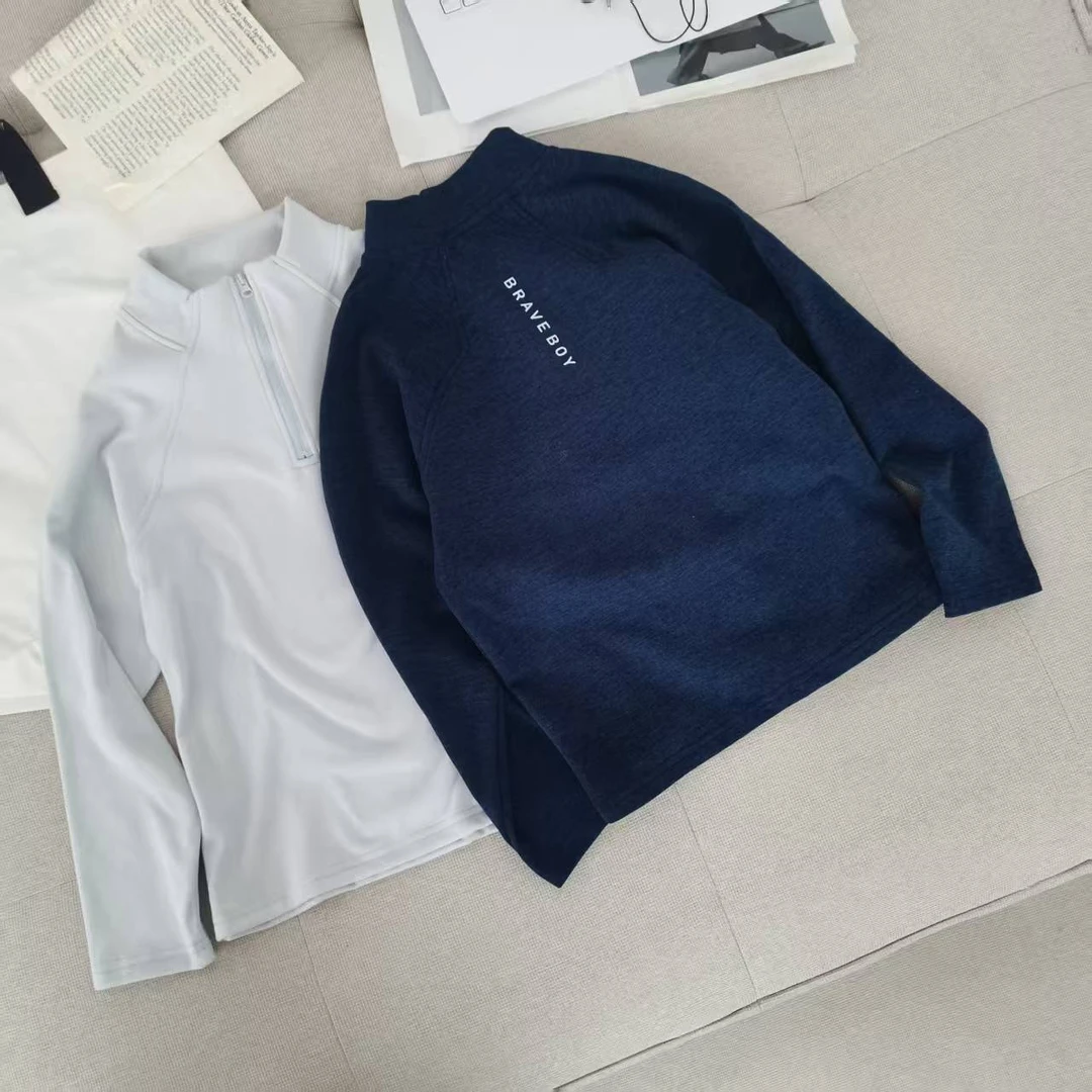 儿童德绒打底衫2025秋冬新款男童保暖上衣洋气男孩韩版冬装t恤潮