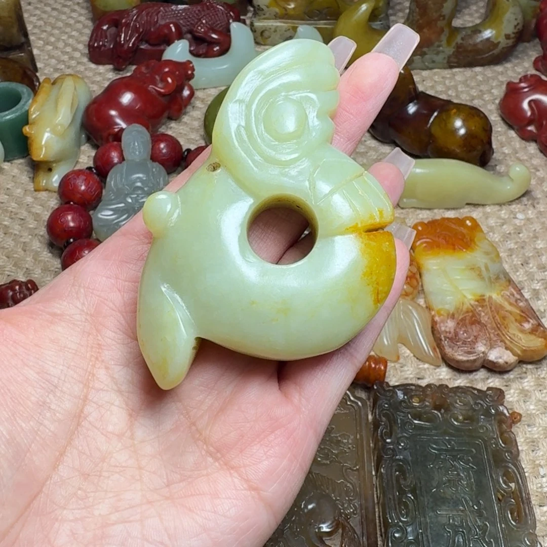 吊坠白玉菩提挂件