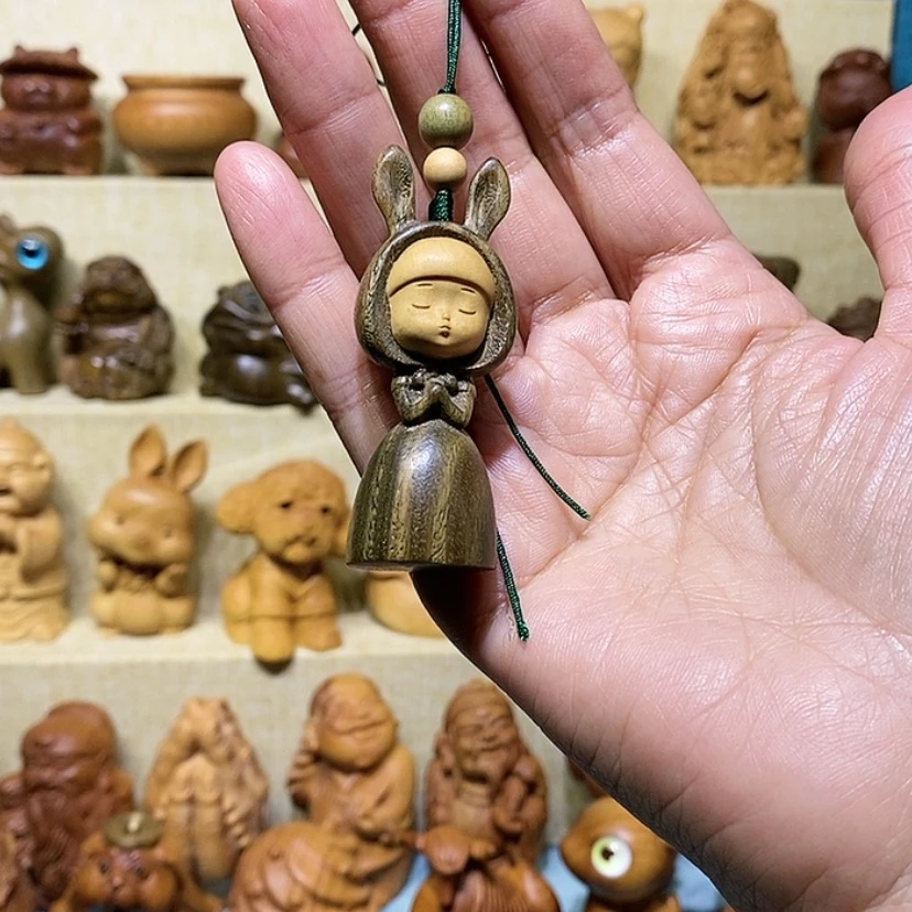 【闪购商品】维腊木（绿檀）落***L许愿兔